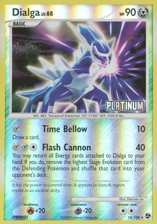 Dialga (16/106) [Burger King Promos: 2009 Collection] | Enigma On Main