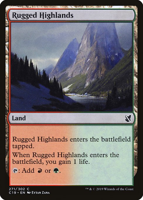 Rugged Highlands [Commander 2019] | Enigma On Main