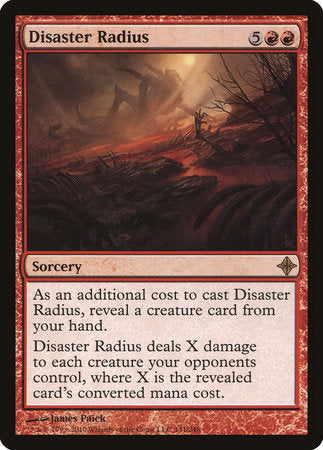 Disaster Radius [Rise of the Eldrazi] | Enigma On Main