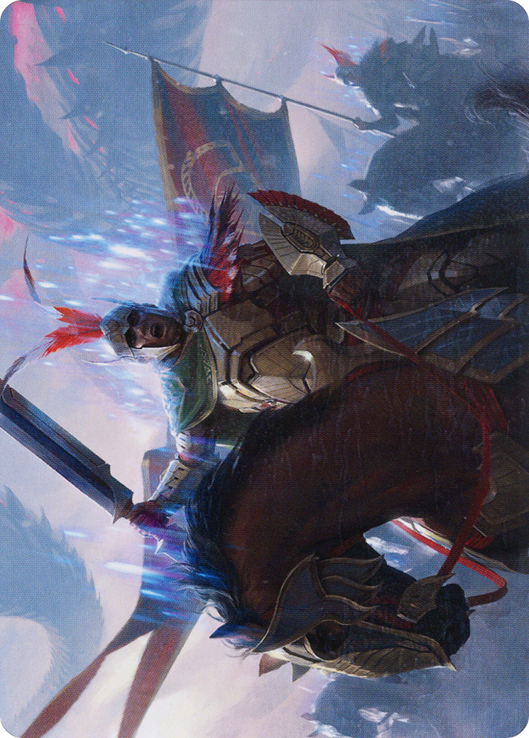Marshal of Zhalfir Art Card [March of the Machine Art Series] | Enigma On Main