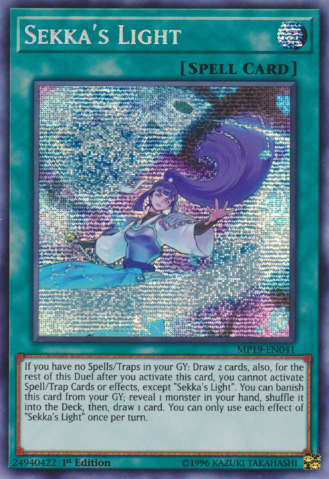 Sekka's Light [MP19-EN041] Prismatic Secret Rare | Enigma On Main