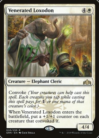 Venerated Loxodon [Guilds of Ravnica] | Enigma On Main