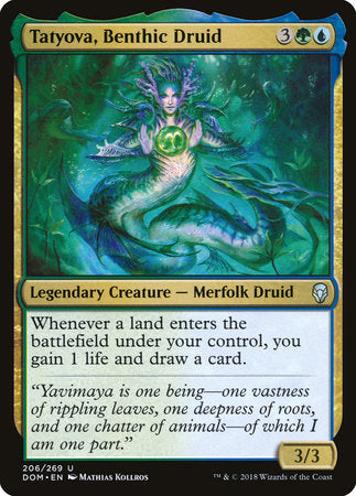 Tatyova, Benthic Druid [Dominaria] | Enigma On Main