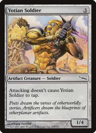 Yotian Soldier [Mirrodin] | Enigma On Main