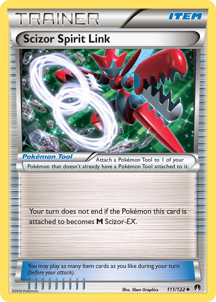 Scizor Spirit Link (111/122) [XY: BREAKpoint] | Enigma On Main