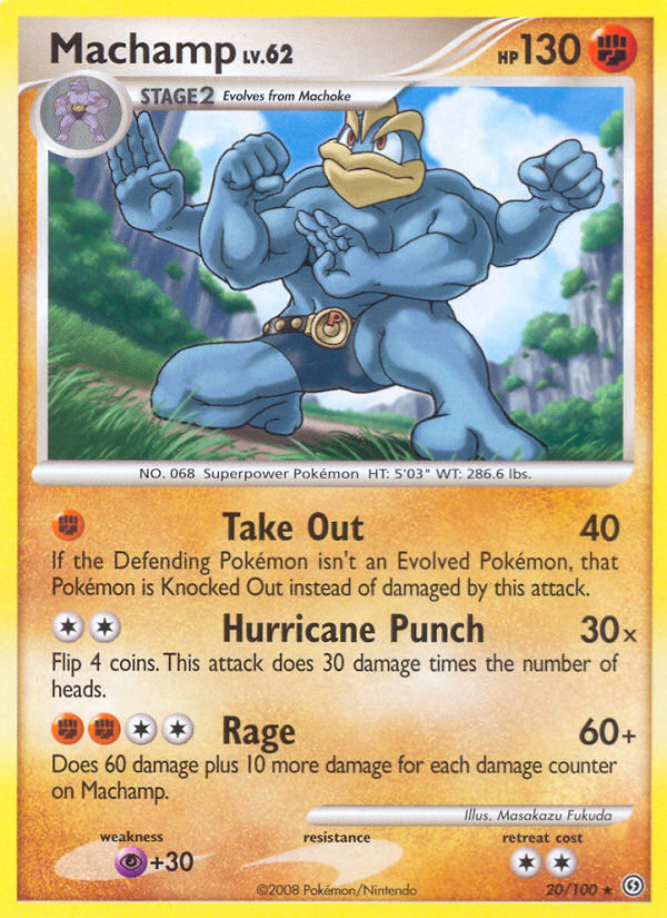 Machamp (20/100) [Diamond & Pearl: Stormfront] | Enigma On Main