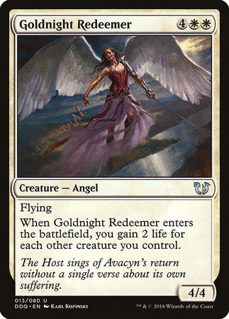 Goldnight Redeemer [Duel Decks: Blessed vs. Cursed] | Enigma On Main