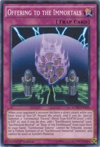 Offering to the Immortals [Legendary Collection 5D's] [LC5D-EN160] | Enigma On Main