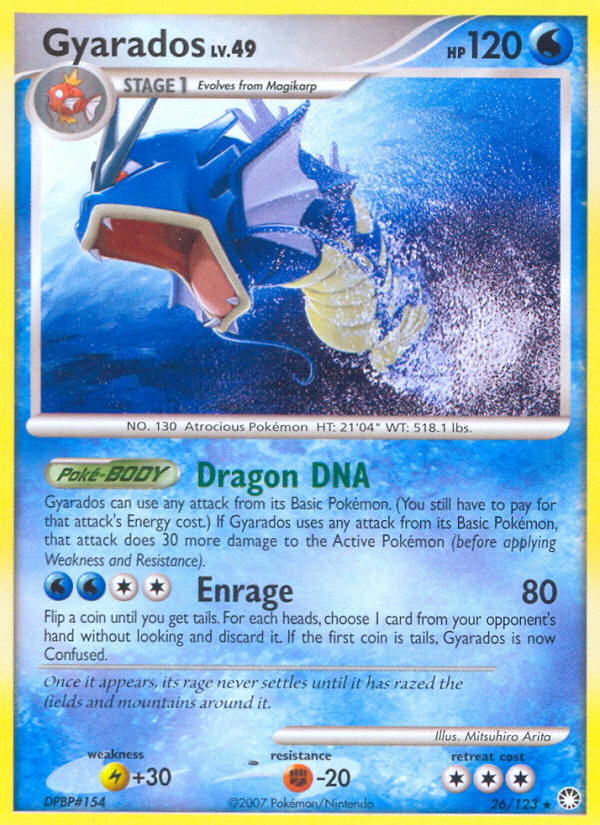 Gyarados (26/123) [Diamond & Pearl: Mysterious Treasures] | Enigma On Main