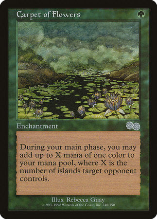 Carpet of Flowers [Urza's Saga] | Enigma On Main