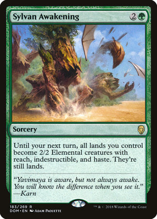 Sylvan Awakening [Dominaria] | Enigma On Main