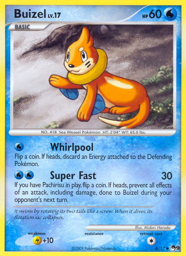 Buizel (6/17) [POP Series 9] | Enigma On Main