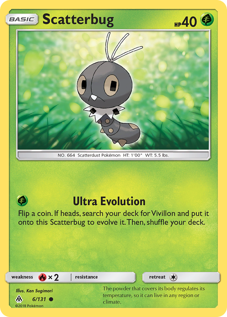 Scatterbug (6/131) [Sun & Moon: Forbidden Light] | Enigma On Main