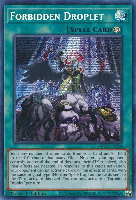 Forbidden Droplet [MP22-EN254] Prismatic Secret Rare | Enigma On Main