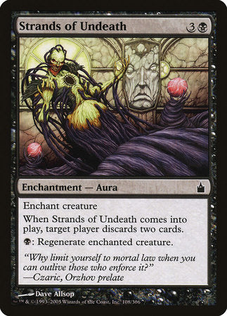 Strands of Undeath [Ravnica: City of Guilds] | Enigma On Main