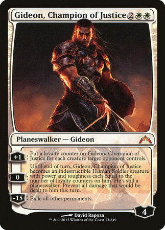 Gideon, Champion of Justice [Gatecrash] | Enigma On Main