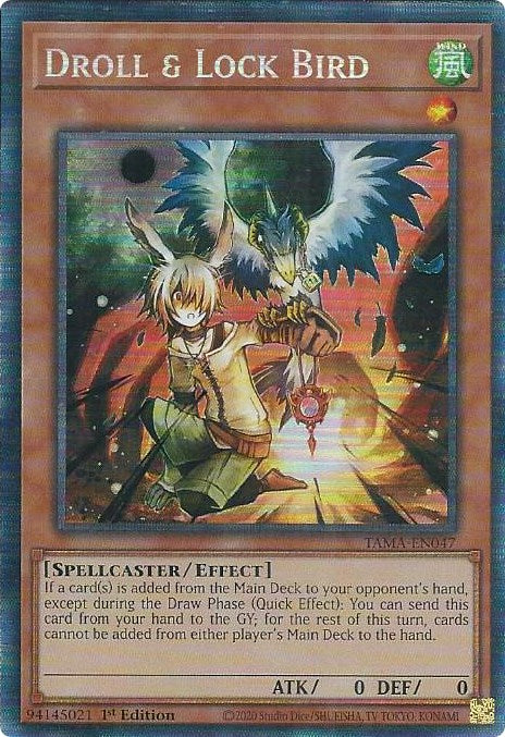 Droll & Lock Bird [TAMA-EN047] Collector's Rare | Enigma On Main