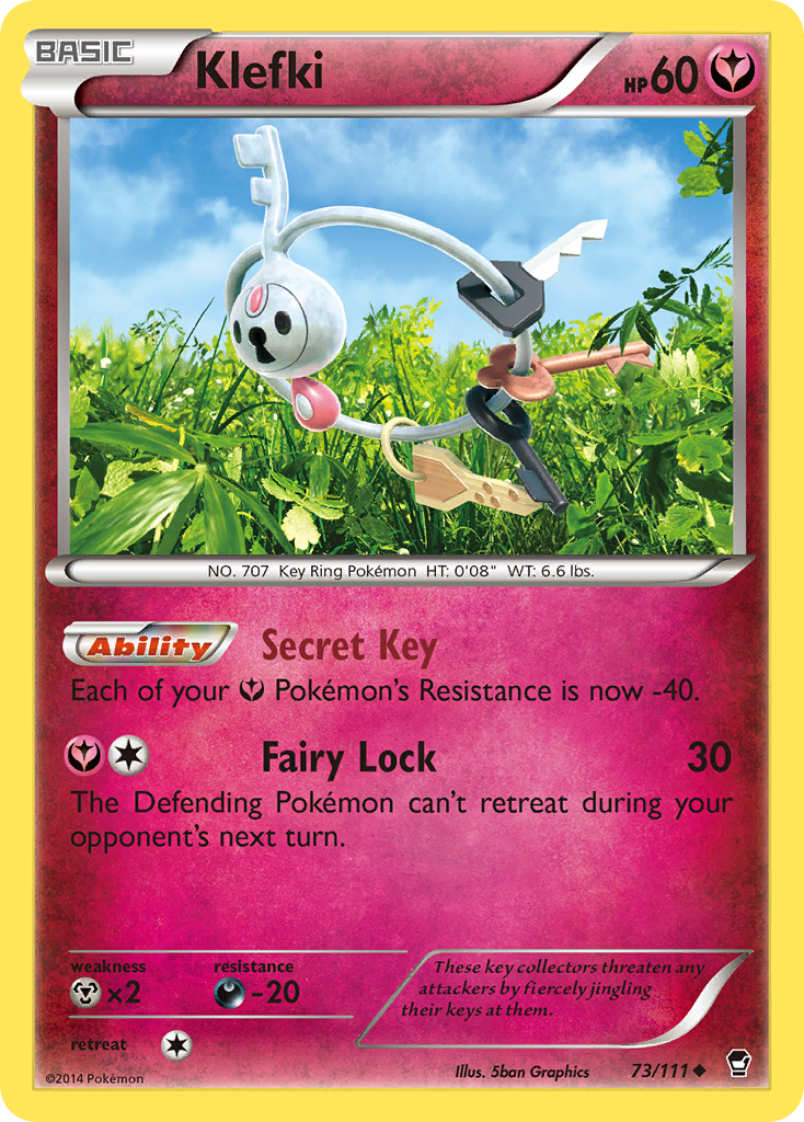 Klefki (73/111) [XY: Furious Fists] | Enigma On Main