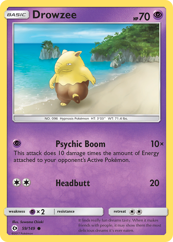 Drowzee (59/149) [Sun & Moon: Base Set] | Enigma On Main