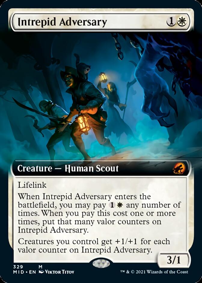 Intrepid Adversary (Extended) [Innistrad: Midnight Hunt] | Enigma On Main