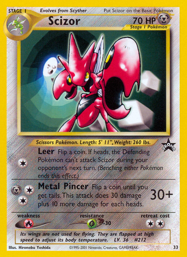 Scizor (33) [Wizards of the Coast: Black Star Promos] | Enigma On Main