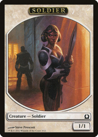 Soldier Token [Return to Ravnica Tokens] | Enigma On Main