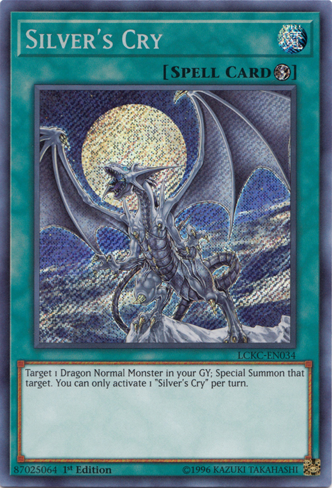 Silver's Cry [LCKC-EN034] Secret Rare | Enigma On Main