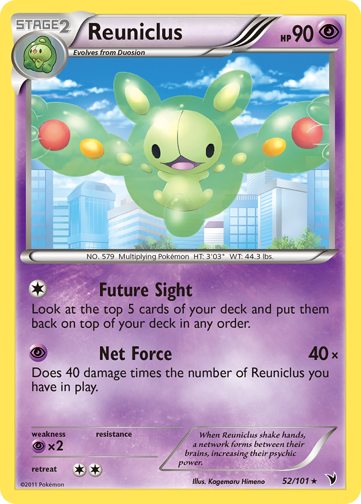 Reuniclus (52/101) [Black & White: Noble Victories] | Enigma On Main