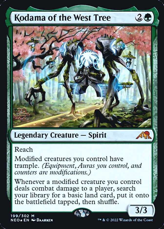 Kodama of the West Tree [Kamigawa: Neon Dynasty Prerelease Promos] | Enigma On Main