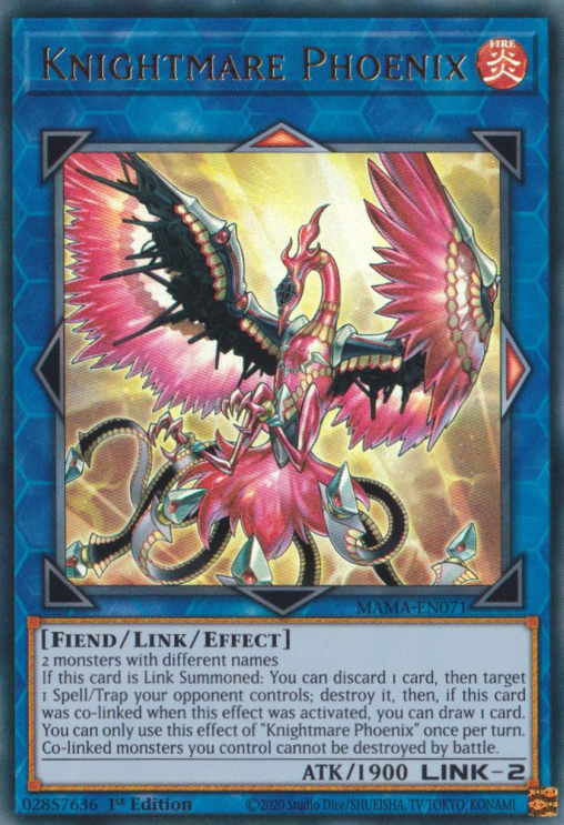 Knightmare Phoenix [MAMA-EN071] Ultra Rare | Enigma On Main