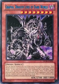 Grapha, Dragon Lord of Dark World (Blue) [Duelist League Promo] [DL18-EN006] | Enigma On Main