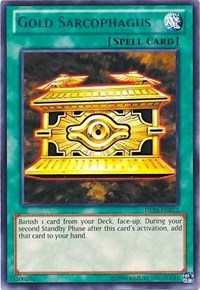 Gold Sarcophagus (Blue) [Duelist League Promo] [DL18-EN011] | Enigma On Main