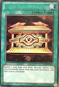 Gold Sarcophagus (Green) [Duelist League Promo] [DL18-EN011] | Enigma On Main