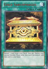 Gold Sarcophagus (Red) [Duelist League Promo] [DL18-EN011] | Enigma On Main