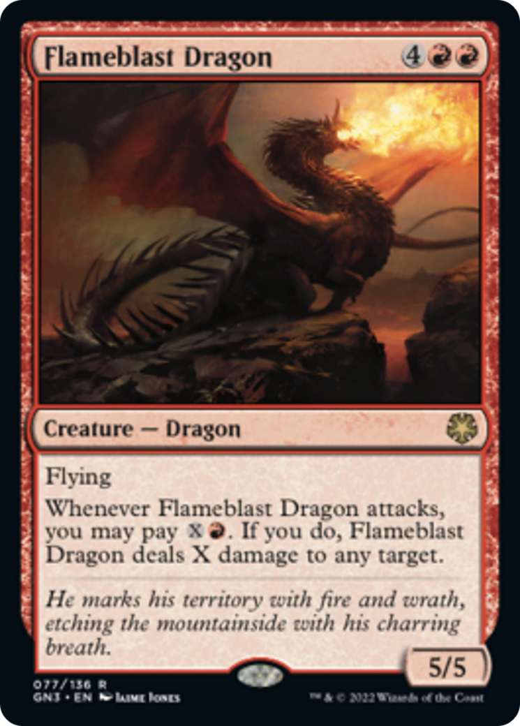 Flameblast Dragon [Game Night: Free-for-All] | Enigma On Main