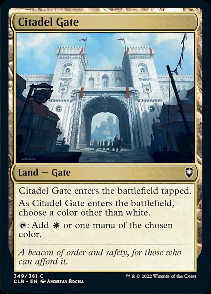 Citadel Gate [Commander Legends: Battle for Baldur's Gate] | Enigma On Main