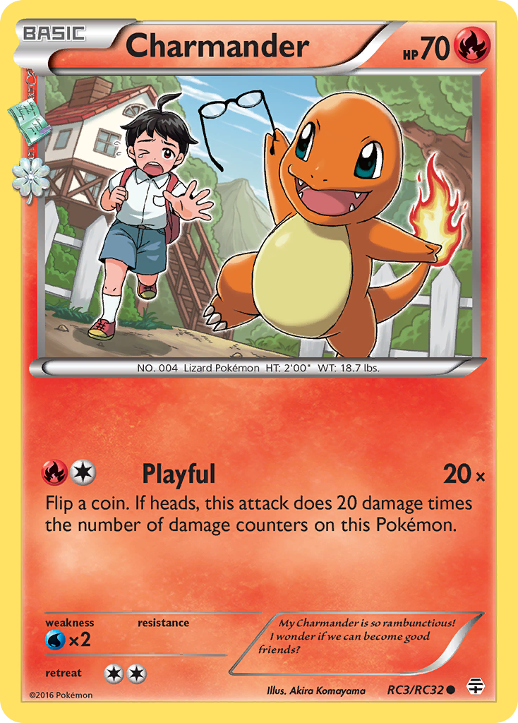 Charmander (RC3/RC32) [XY: Generations] | Enigma On Main