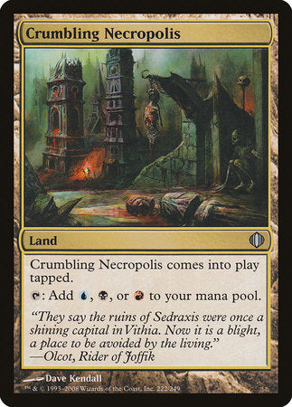 Crumbling Necropolis [Shards of Alara] | Enigma On Main