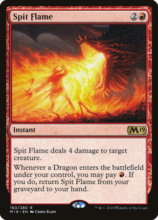 Spit Flame [Core Set 2019] | Enigma On Main