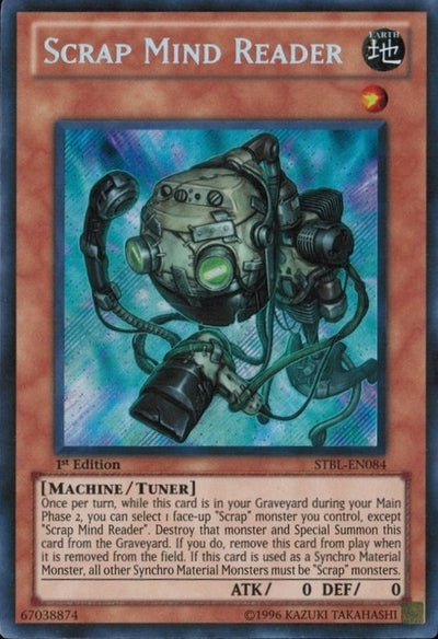 Scrap Mind Reader [STBL-EN084] Secret Rare | Enigma On Main