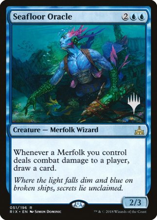 Seafloor Oracle [Rivals of Ixalan Promos] | Enigma On Main