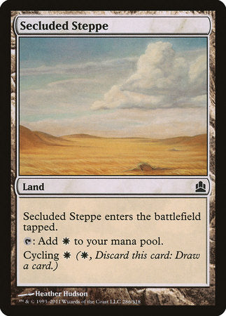 Secluded Steppe [Commander 2011] | Enigma On Main