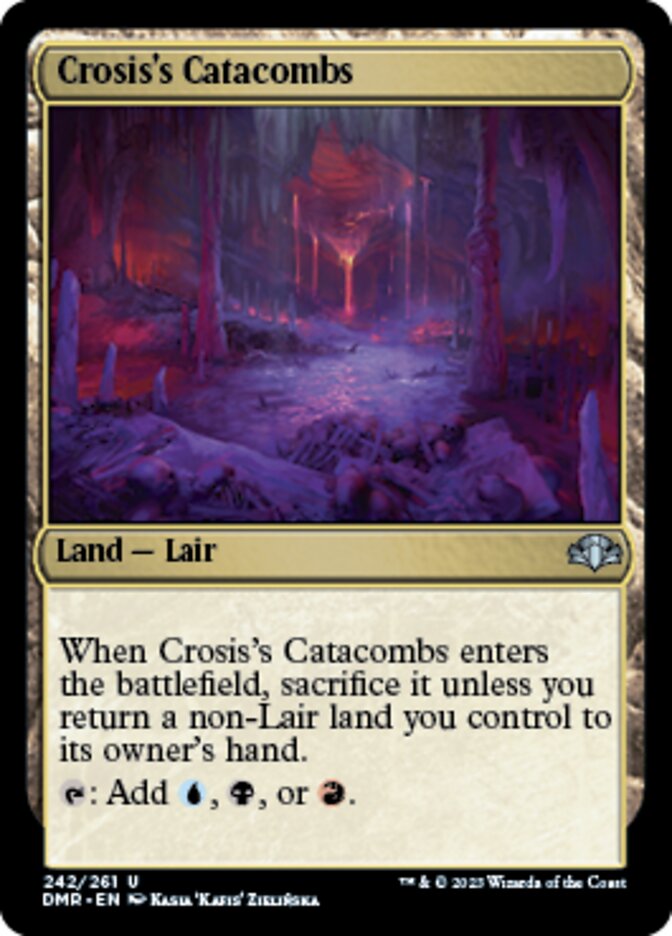 Crosis's Catacombs [Dominaria Remastered] | Enigma On Main