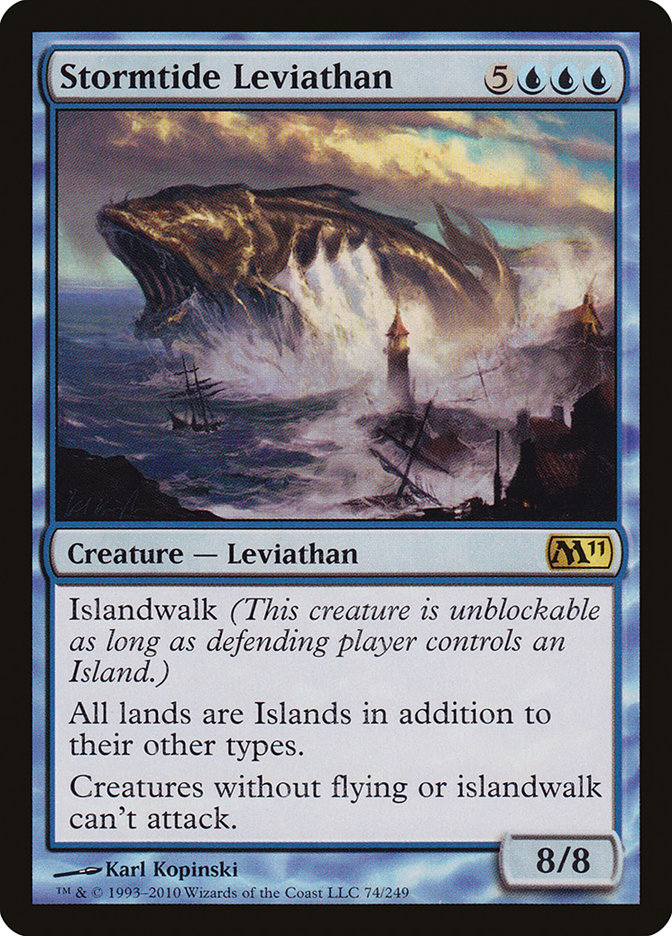 Stormtide Leviathan [Magic 2011] | Enigma On Main