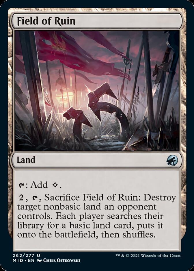 Field of Ruin [Innistrad: Midnight Hunt] | Enigma On Main