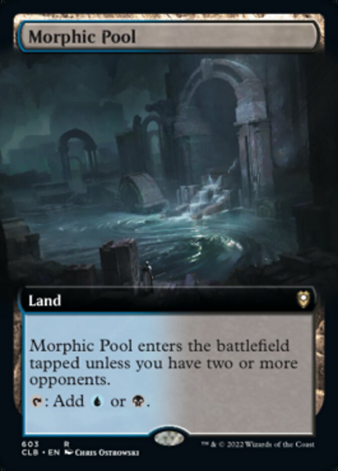 Morphic Pool (Extended Art) [Commander Legends: Battle for Baldur's Gate] | Enigma On Main