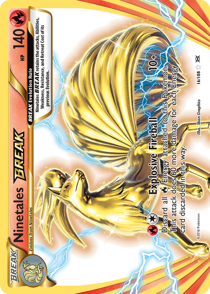 Ninetales BREAK (16/108) [XY: Evolutions] | Enigma On Main