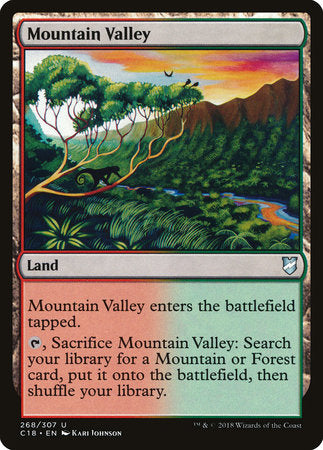Mountain Valley [Commander 2018] | Enigma On Main