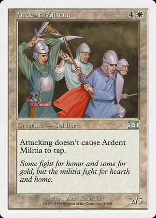 Ardent Militia [Classic Sixth Edition] | Enigma On Main