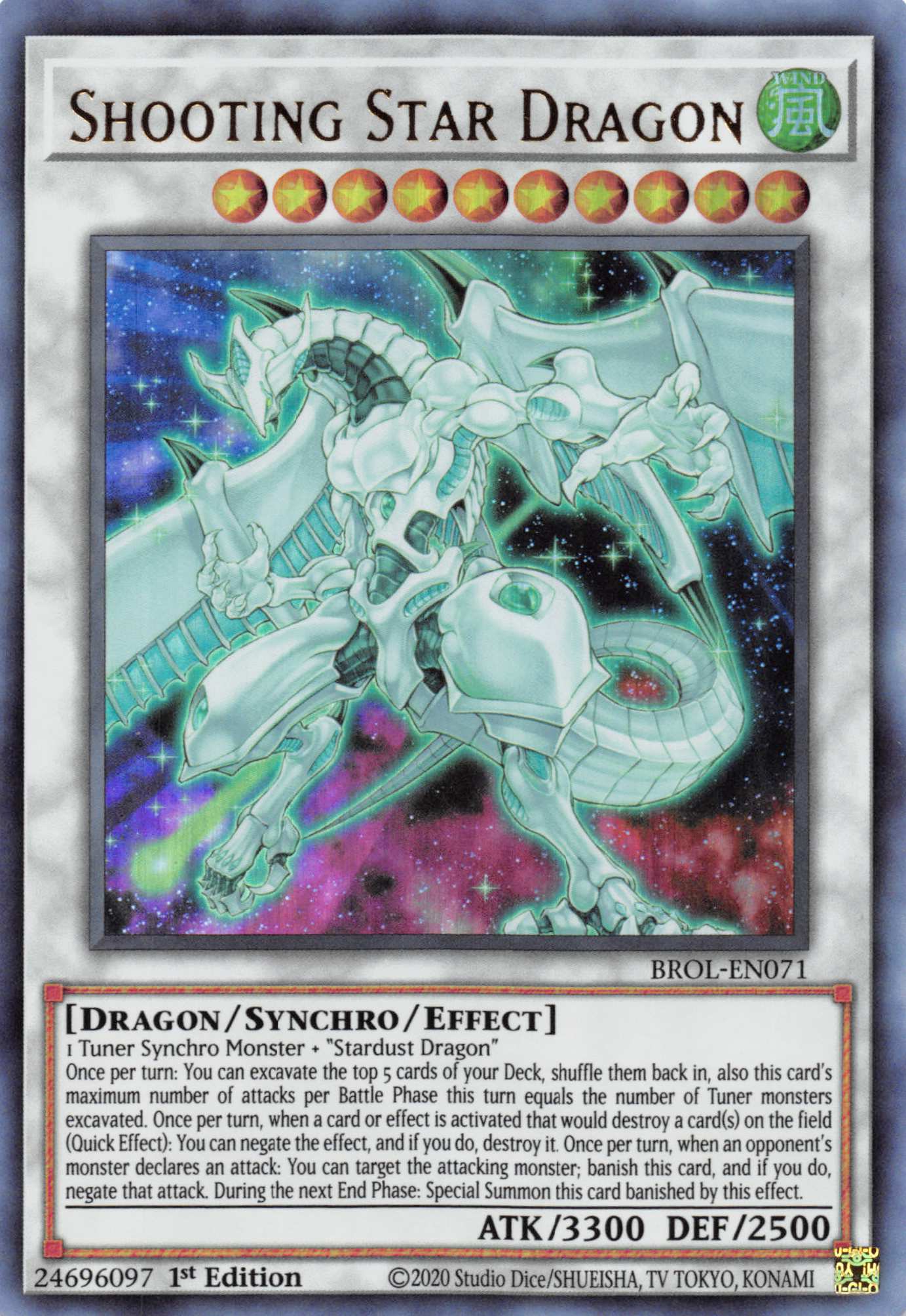 Shooting Star Dragon [BROL-EN071] Ultra Rare | Enigma On Main